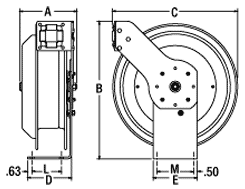 Retractable Cord Reel Diagram