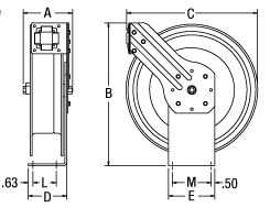 Spring Driven Reel Diagram