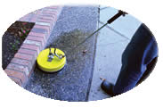 concrete cleaner attachment