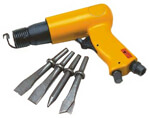 Air Hammer with 4 Chisels