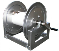 SM-Series Aluminum Hand Crank Hose Reel