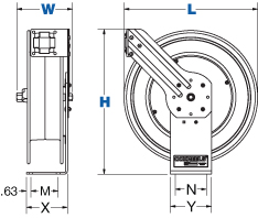 Spring Driven Reel Diagram