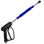 180 degree flexible car wash wand and spray gun